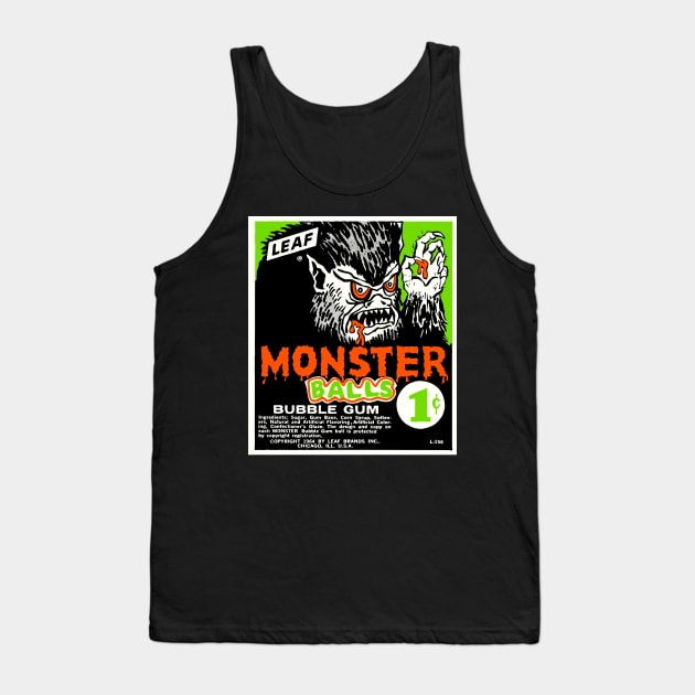 Monster Balls classic Leaf bubble gum Tank Top by UnlovelyFrankenstein